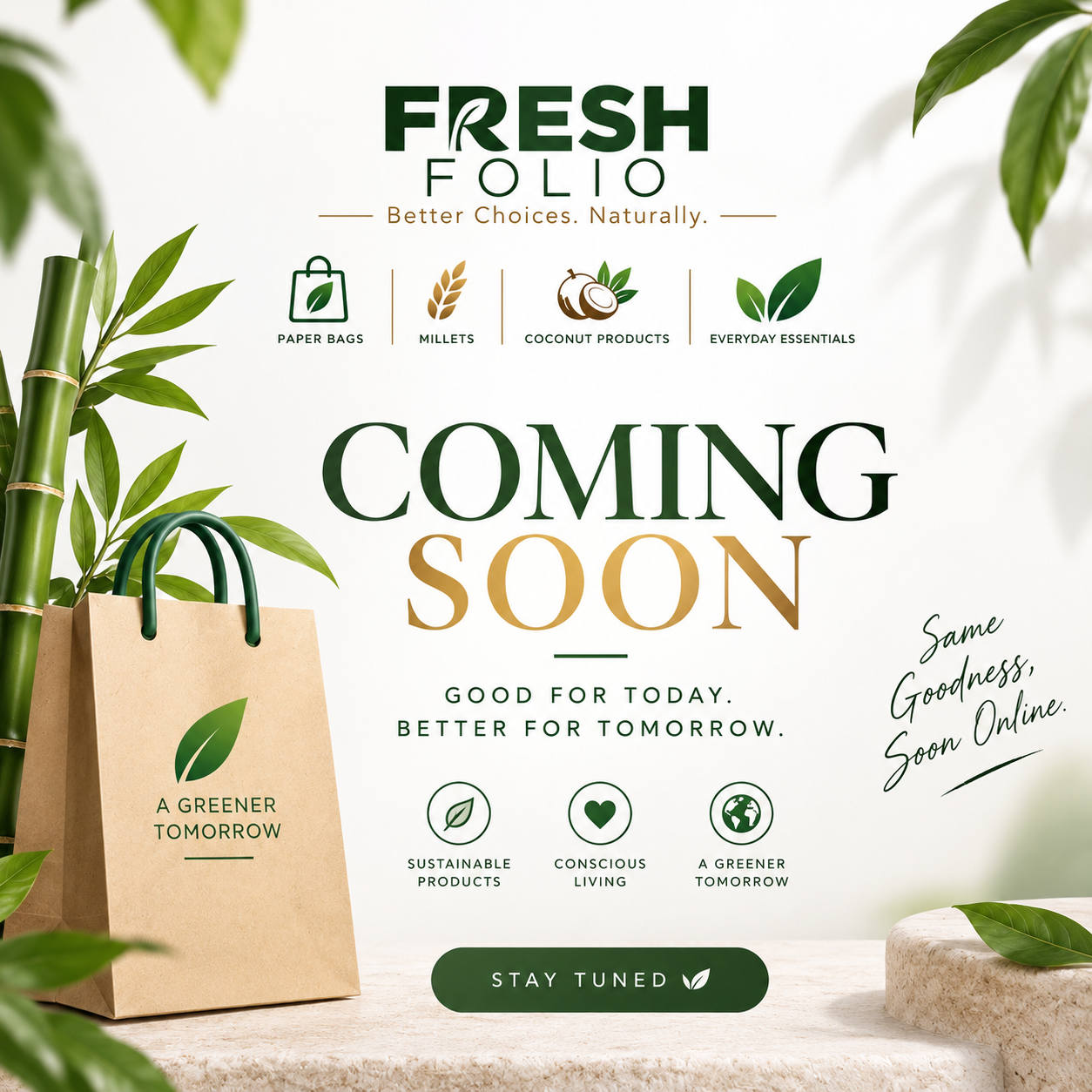 Freshfolio coming soon